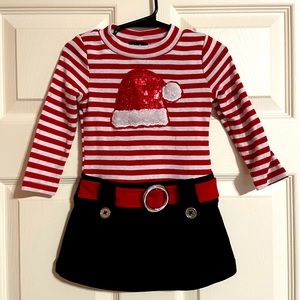 Santa Hat Christmas Dress